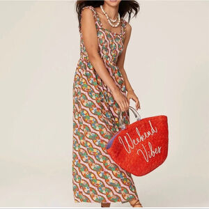 Rhode Printed Maggie Midi Dress